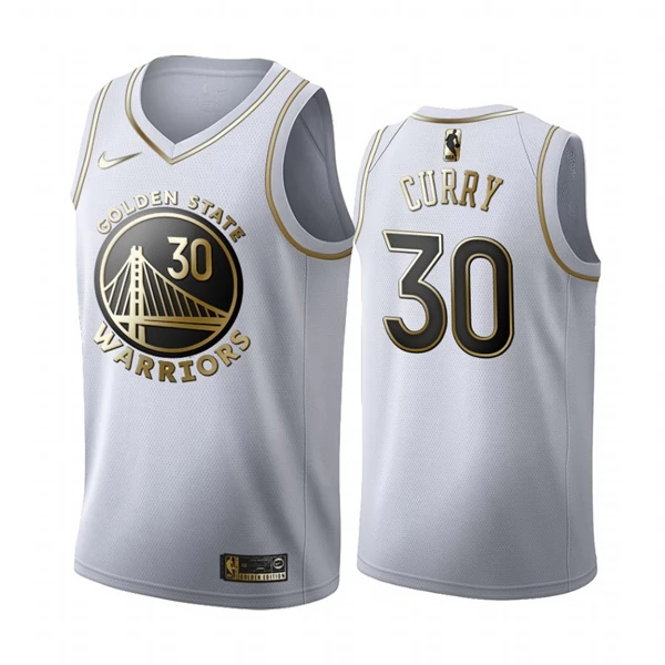 Maillot NBA Golden State Warriors 2019-20 Stephen Curry 30# Or